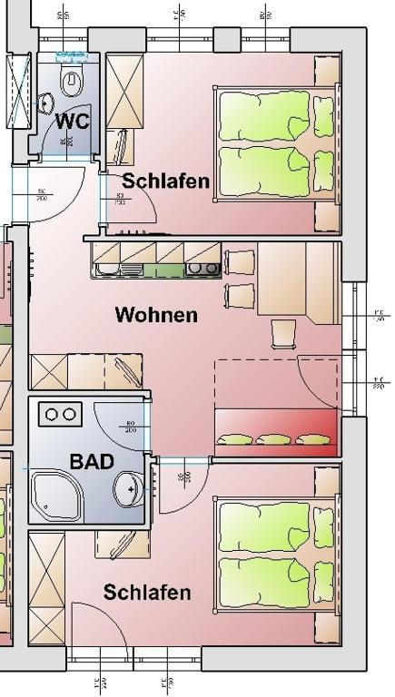 Appartements Stockinger Grossarl Oda fotoğraf